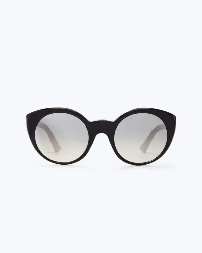 Rounded Cat Eye Sunglasses