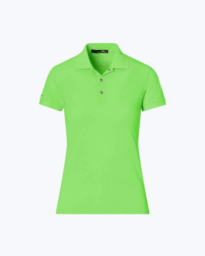 Tailored Fit Mesh-Panel Polo