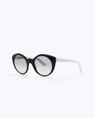 Rounded Cat Eye Sunglasses