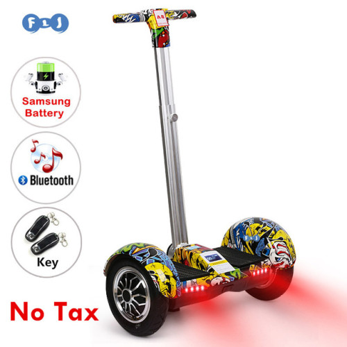 FLJ 10inch Hoverboard Electric Scooter self Balancing scooter Smart two wheel