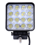 IZTOSS 10PCS/Lot 48W Square DC 12V 24V LED Work Lamp Spot Combo Beam Offroad Lighting