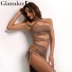 COLROVIE Spaghetti Strap Sequin Dress 2017 Deep V Neck Sleeveless Zip Bodycon Dress With Lining Women Sexy Party Dress