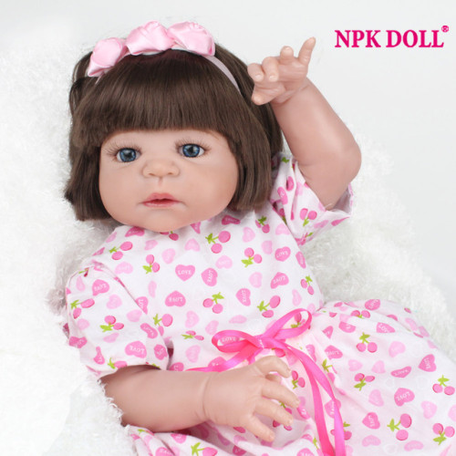 NPKDOLL 22 Inch Full Body Silicone Reborn Baby Dolls Vinyl