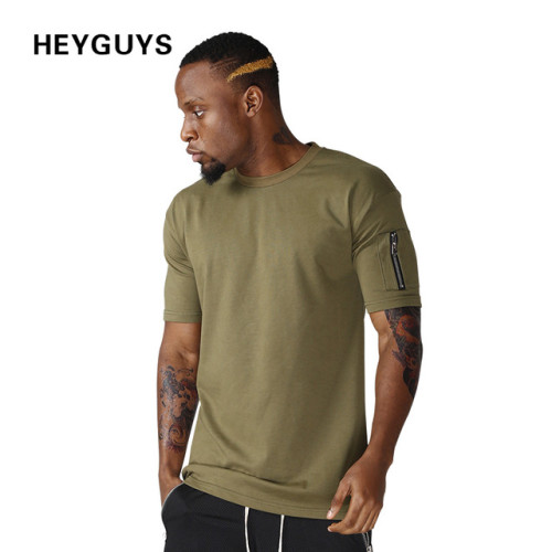 MYDBSH Spring O-Neck Slim Fit Long Sleeve T Shirt Mens