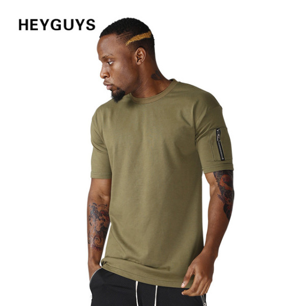 MYDBSH Spring O-Neck Slim Fit Long Sleeve T Shirt Mens