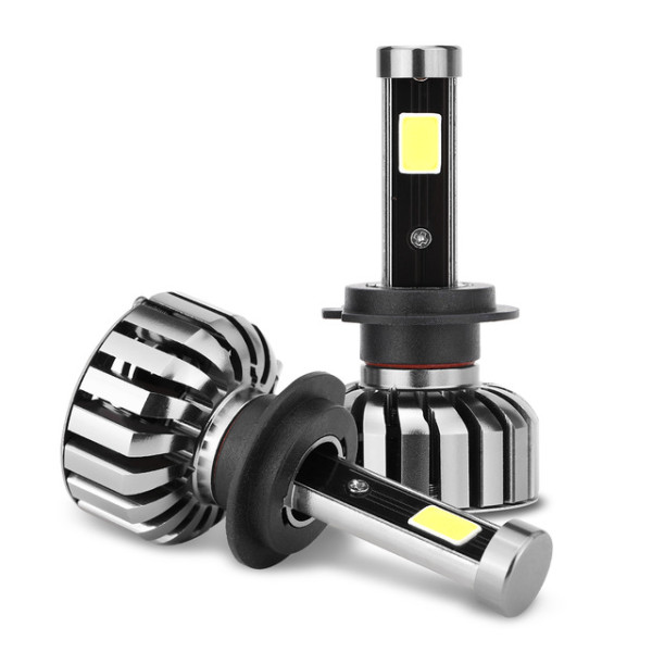 AUTO CARE Value 2pcs Led Car Headlight H7 H4 80w 8000lm Hi/Low Light Bulb H8/H9/H11