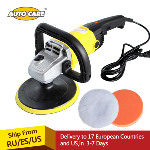 Car Polisher 1200W Variable Speed 3000rpm 180mm Car Paint Care Tool Polishing Machine Sander 220V M14 Electric Floor Polisher