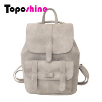 Toposhine Famous Brand Backpack Women Backpacks Solid Vintage Girls
