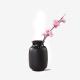 BLACK FLOWER VASE