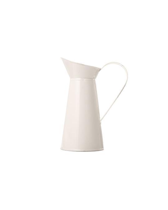CREAM VASE ENANEL