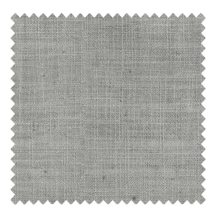 AMARA Polyester Linen Curtain Drapery With Decorative Trim Custom Sold Per Pair