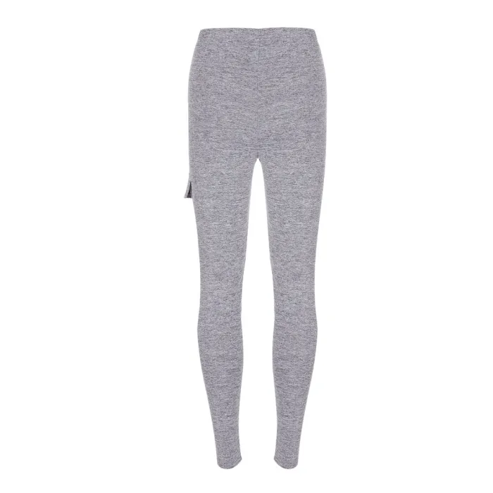 Gray High Waist Pocket Jogging Pants