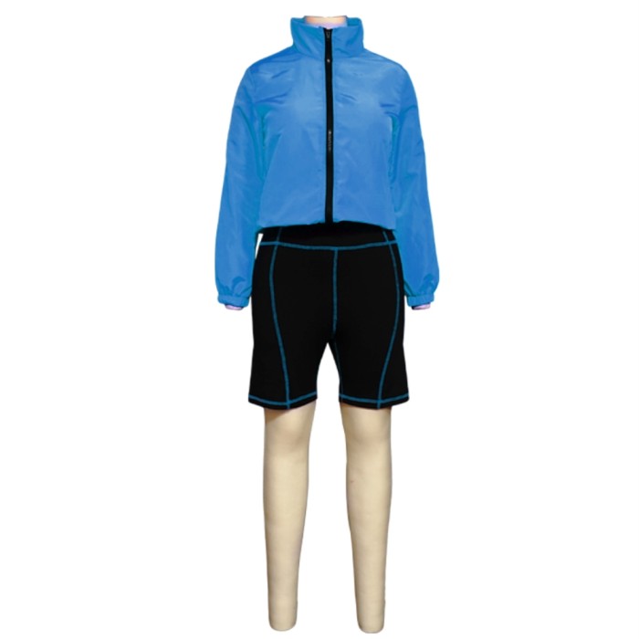 Autumn Neon Shorts Tracksuit
