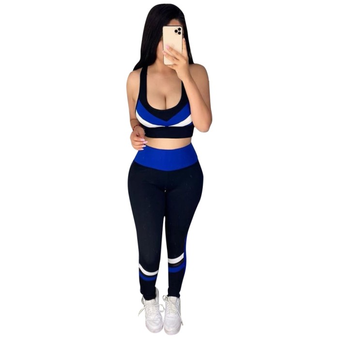 3PC Contrast Autumn Tracksuit