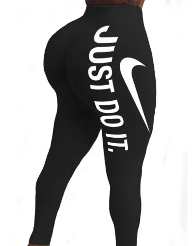 Sexy Print High Waist Jogger Leggings