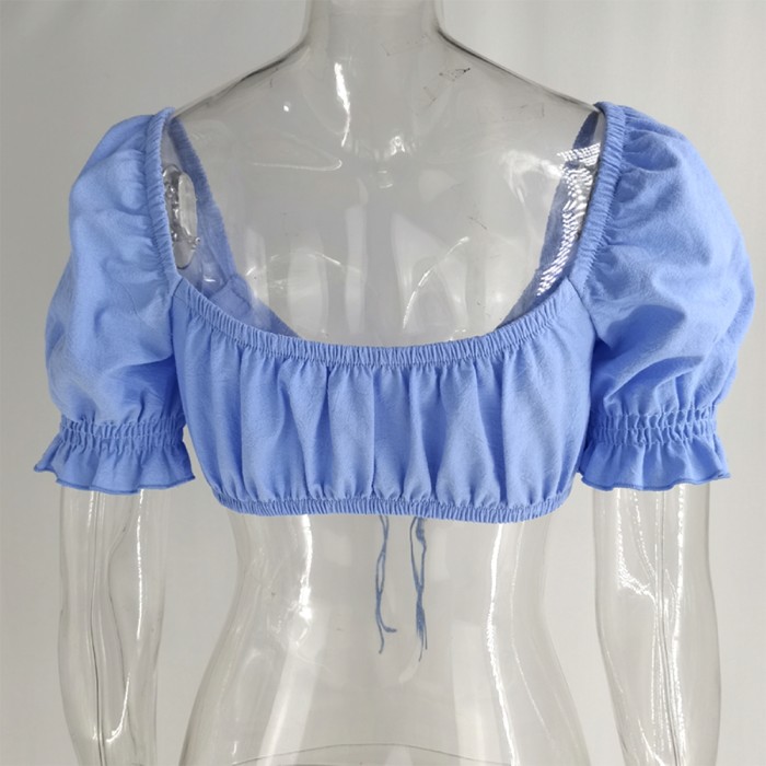 Strings Sexy Vintage Crop Top