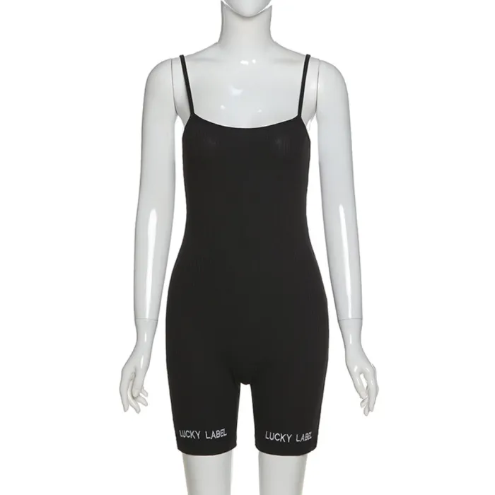 Sports Fitness Strap Rompers