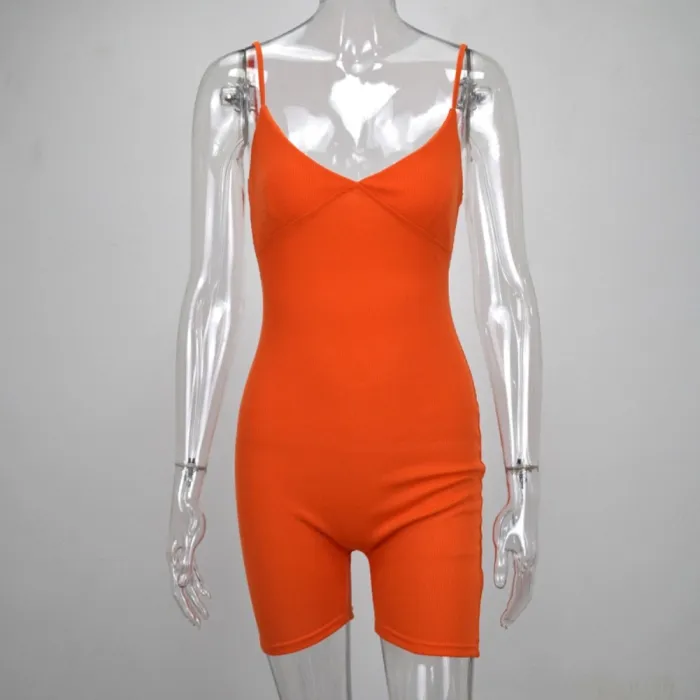 Sports Fitness Strap Plain Rompers