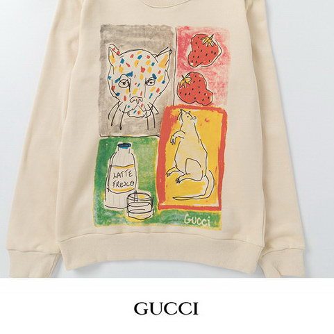 官网同步20早秋最新款-古驰Gucci 时尚休闲长袖卫衣.好质量是您的需求好品味是您该追求!!