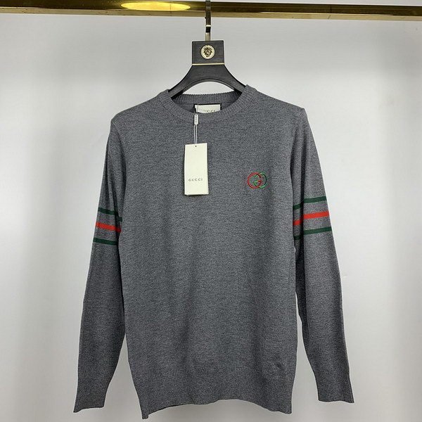 官网同步20早秋最新款-古驰Gucci 时尚休闲圆领毛衣.好质量是您的需求好品味是您该追求!!