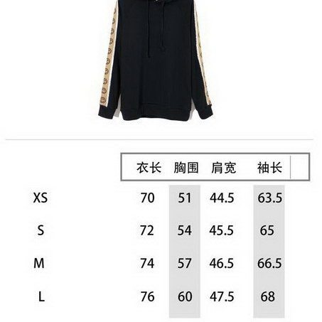 官网同步20早秋最新款-古驰Gucci 时尚休闲连帽卫衣.好质量是您的需求好品味是您该追求!!