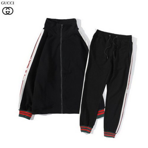 官网同步20早秋最新款-古驰Gucci 时尚休闲套装,好质量是您的需求好品味是您该追求!!
