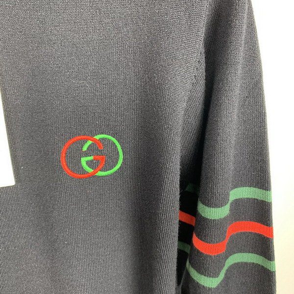 官网同步20早秋最新款-古驰Gucci 时尚休闲圆领毛衣.好质量是您的需求好品味是您该追求!!