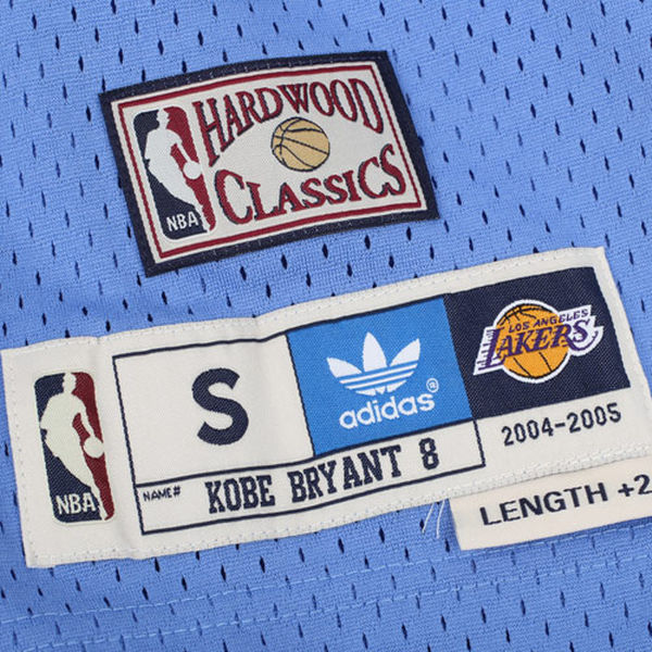 Kobe Bryant Los Angeles Lakers adidas Hardwood Classics Swingman Jersey – Royal Blue