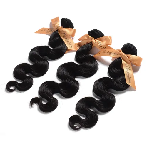Copy 8A Unprocessed Mocha Hair Mix 3 or 3Pcs/Lot Body Wave Brazilian Virgin Human Hair Weaves Wholesale N