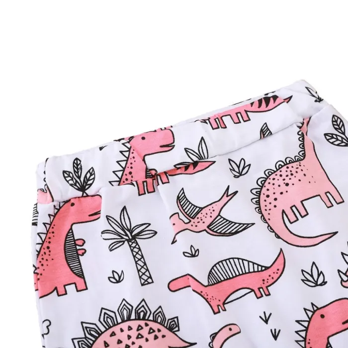 Cartoon Print Girl Long Sleeve Hoody Tracksuit