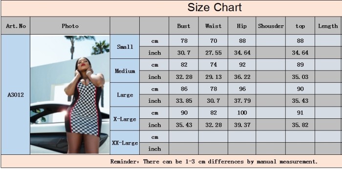 White and Black Print Halter Tank Dress