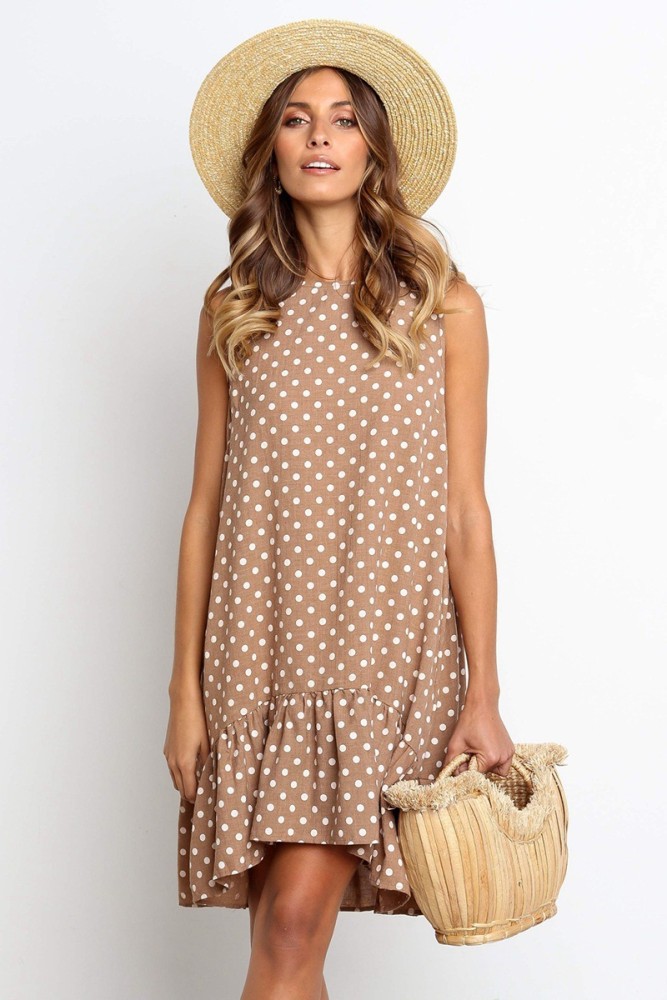 Copy Wave Point Dress Ruffle Women 2019 Spring Summer Street Sexy Casual Slim Thin Beach Party O Neck Mini Polka Dot Dress Vestidos