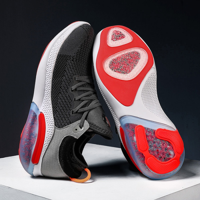 2020 Hot Sale Men Breathable Fly Knit Run Sports Shoes Air Elastic Particles Running Shoes