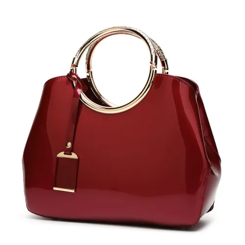 2017 High Quality Patent Leather Women bag Ladies Cross Body messenger Shoulder Bags Handbags Women Famous Brands bolsa feminina