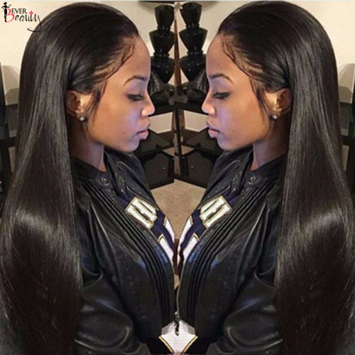 250% Density Lace Front Human Hair Wigs Peruvian Virgin Hair Front Lace Wigs Straight Full Lace Human Hair Wigs For Black Women