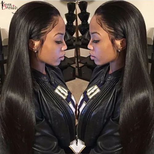 250% Density Lace Front Human Hair Wigs Peruvian Virgin Hair Front Lace Wigs Straight Full Lace Human Hair Wigs For Black Women