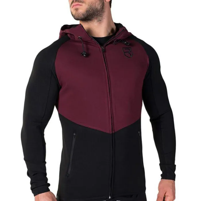 JNC Sports Hoodies for Men Sporty Pajama Hoodie Mens Zipper Hoodies Jersey Sports Outdoor Turn Down Collar Hooded Sweatshirts