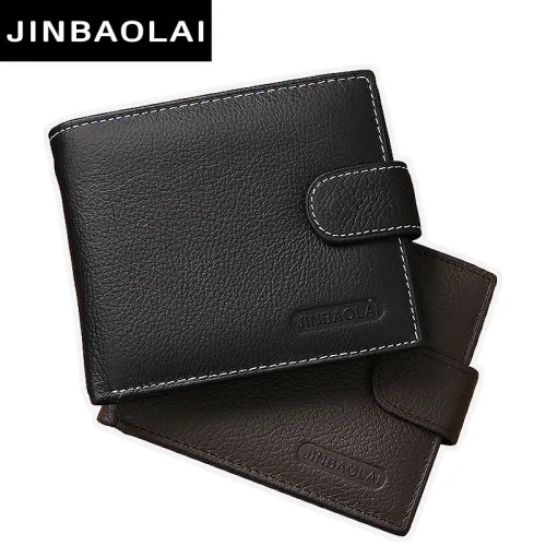 men wallets genuine leather wallet hasp design men wallets with coin pocket purse 2016 new gift card holder for men carteira