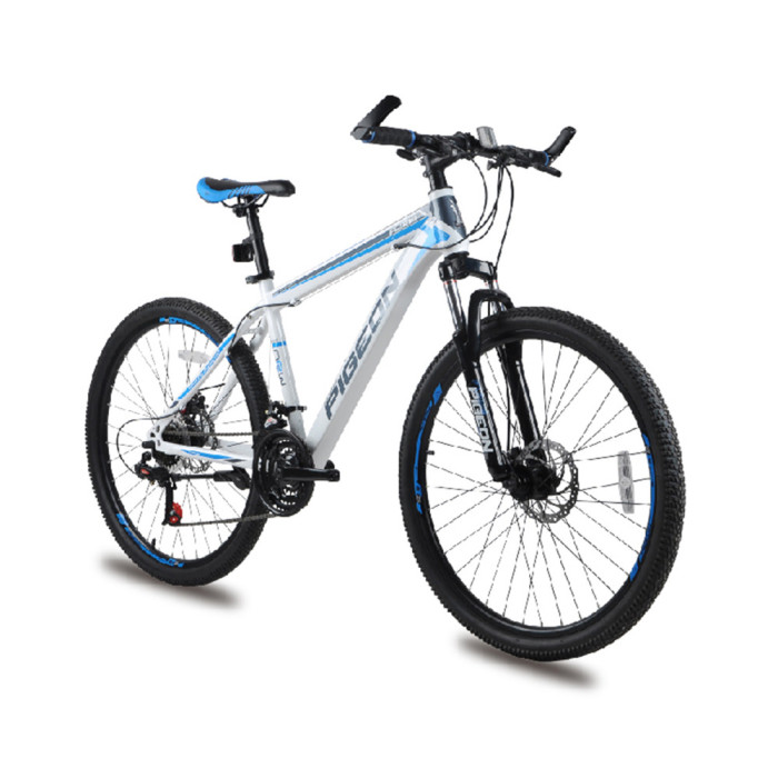 TASMAN 4Colors Men Women mountain bike 21 speed Gear shift 26 Inch Double Disc Brakes Bicycle Road Cycling Riding Outdoor Sports