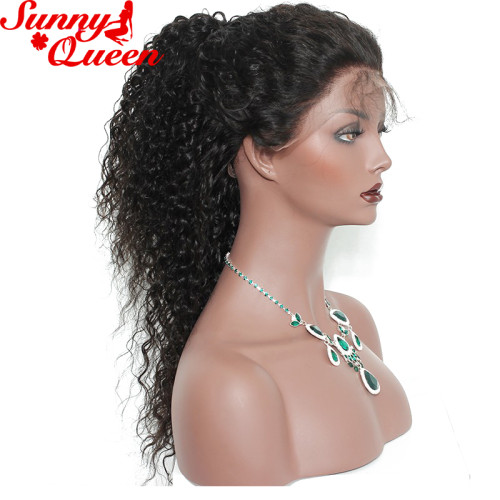 8A Lace Front Human Hair Wigs 250% Density Glueless Malaysian Curly Lace Wig 12-24 Full Lace Human Hair Wigs For Black Women