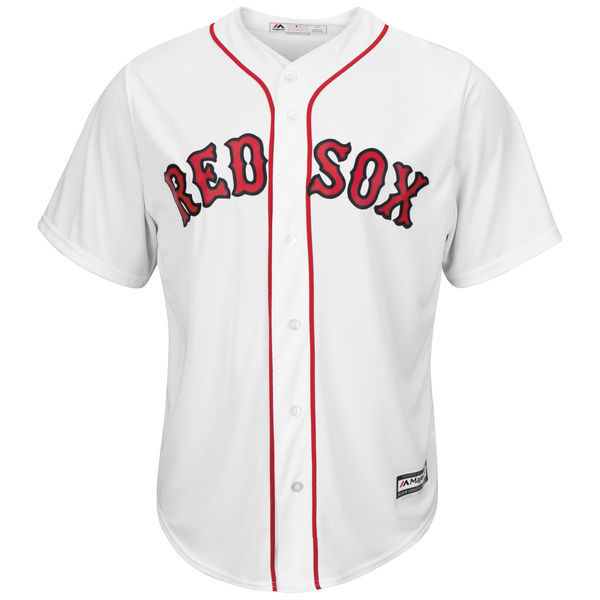 Men's Boston Red Sox Dustin Pedroia Majestic White Home Cool Base Player Jersey