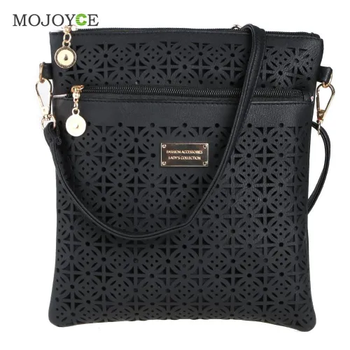 Luxury Handbags Women Bags Designer Hollow Out Women Messenger Bags Shoulder Crossbody Bag Women Leather Handbags Bolsa Feminina