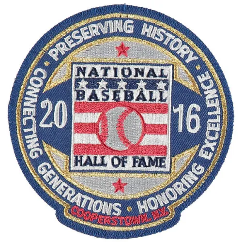 Men's Cincinnati Reds Ken Griffey Jr Majestic White Home 2016 Hall Of Fame Induction Cool Base Jersey with Sleeve Patch Jersey