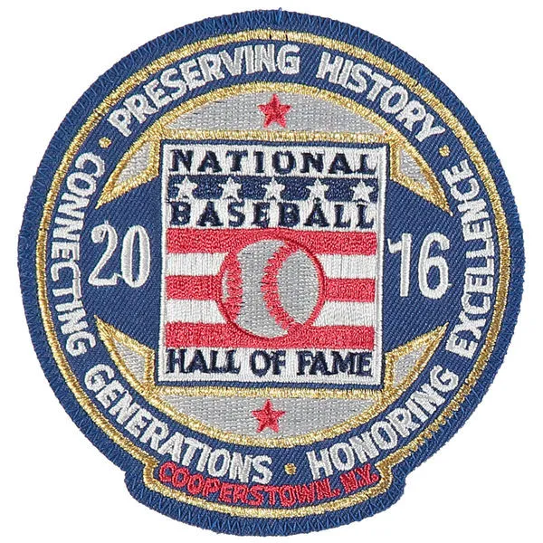 Men's Cincinnati Reds Ken Griffey Jr Majestic White Home 2016 Hall Of Fame Induction Cool Base Jersey with Sleeve Patch Jersey