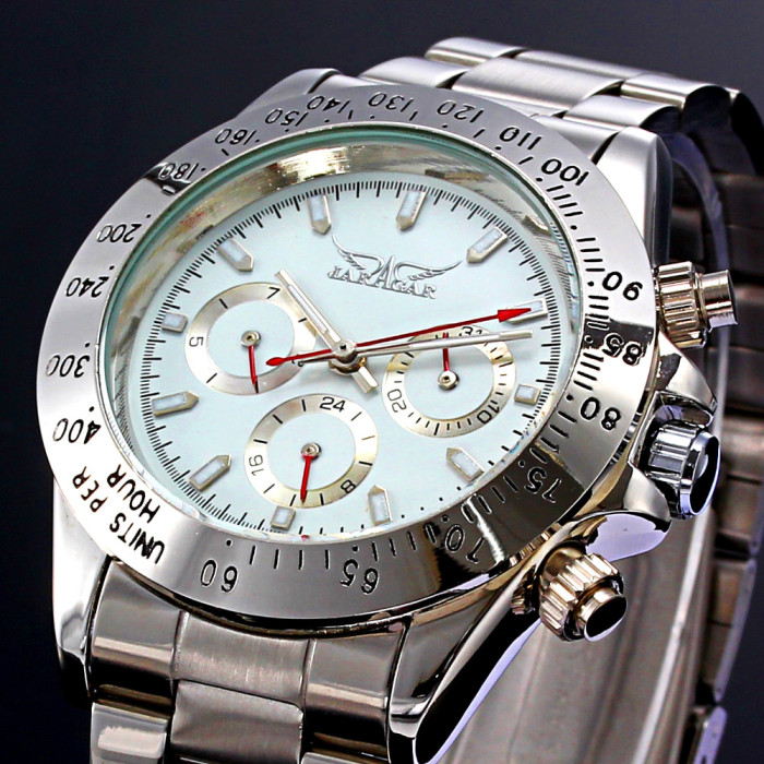 Mens Watches Top Brand Luxury Automatic Mechanical Watch Clock Jaragar 2016 New Series Auto Date Golden case relogio masculino
