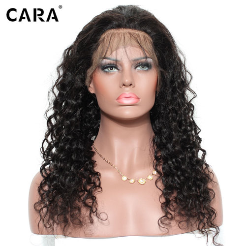 360 Lace Frontal Wig 180% Lace Front Human Hair Wigs 360 Lace Wig 8A Loose Deep Curly Full Lace Human Hair Wigs For Black Woman