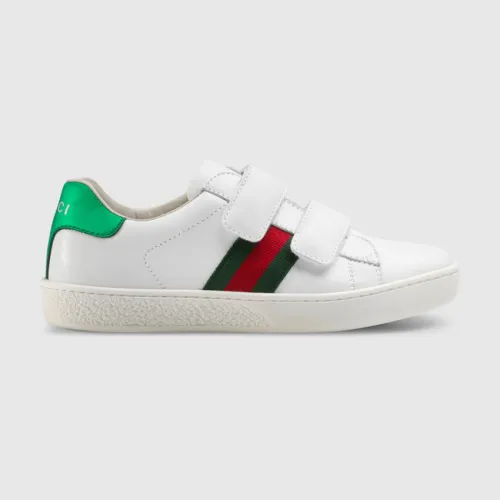 Children's leather sneaker with Web