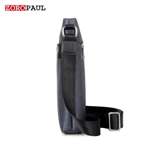 ZOROPAUL Men Fashion PU Leather Crossbady Bag Men's Messenger Business Male Designer Handbags High Quality Shoulder Bags Men