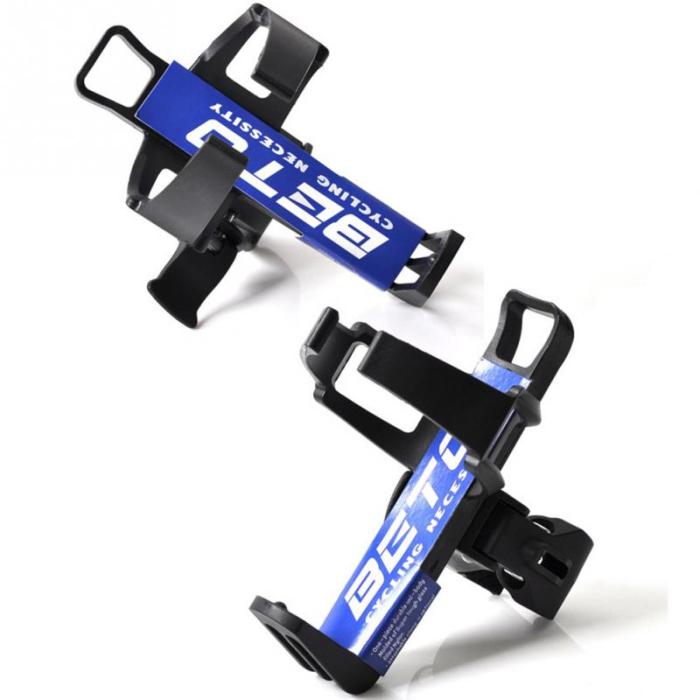 Random Color Plastic Steel Bike Bicycle Water Bottle Holder Cage Rack Outdoor Sports Accessories Durable Cycling Equipment