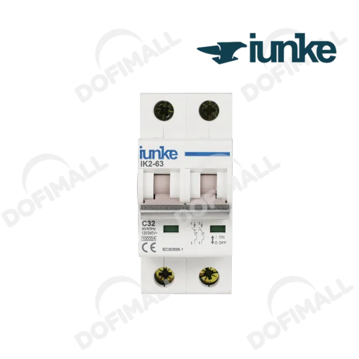 MINI INTERRUPTOR 2 POLOS 40A